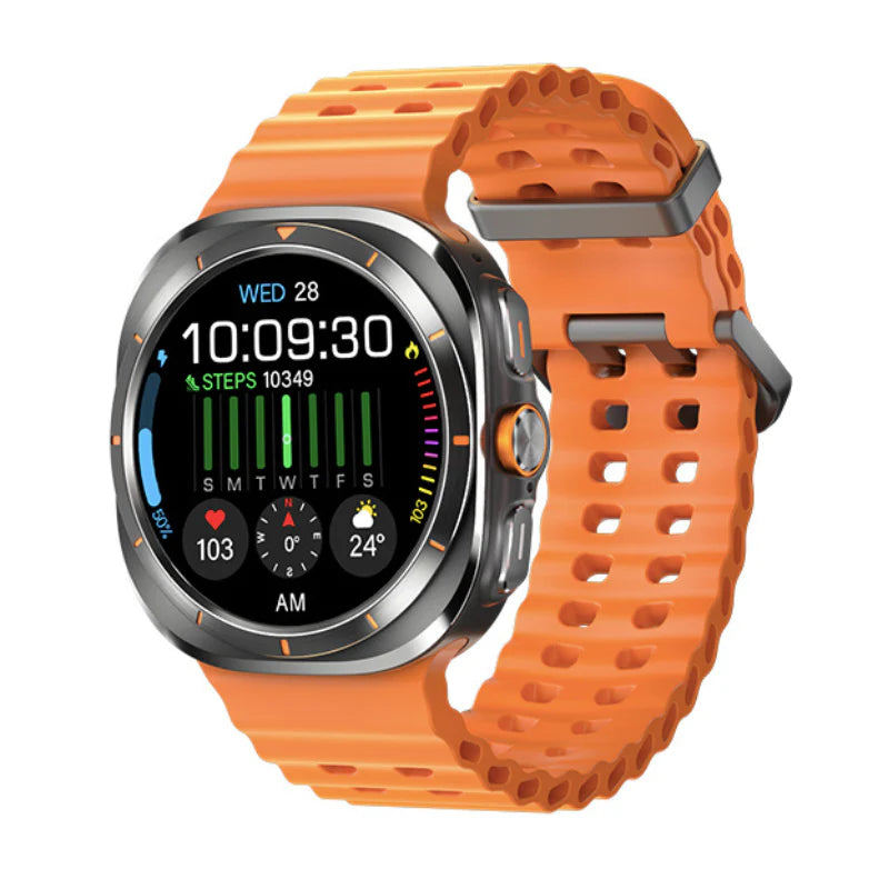 Qwatch 2025 New Bluetooth Talk Smart Watch 1.52 inch HD AMOLED Casual Games Health Monitoring Smartwatch for Android IOS